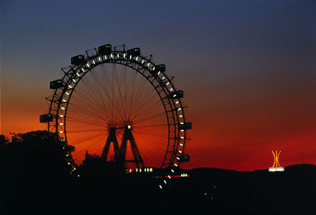 Wien - Riesenrad im Prater [Mayer], Österreich