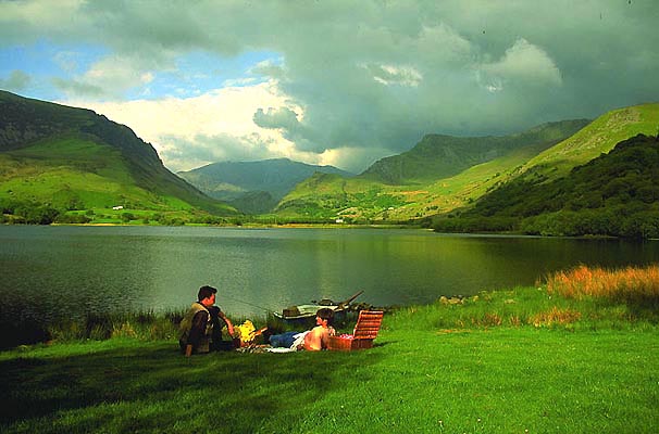 Llyn Nantlle, Gwynedd, Wales