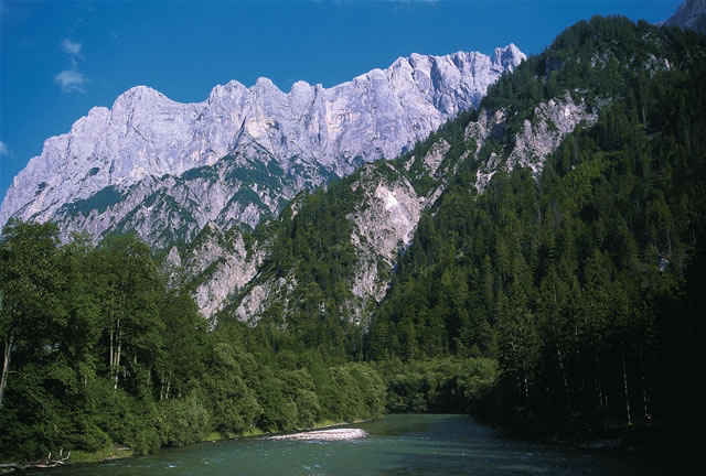 Steiermark - Enns im Nationalprk Gesäuse [Diejun], Österreich