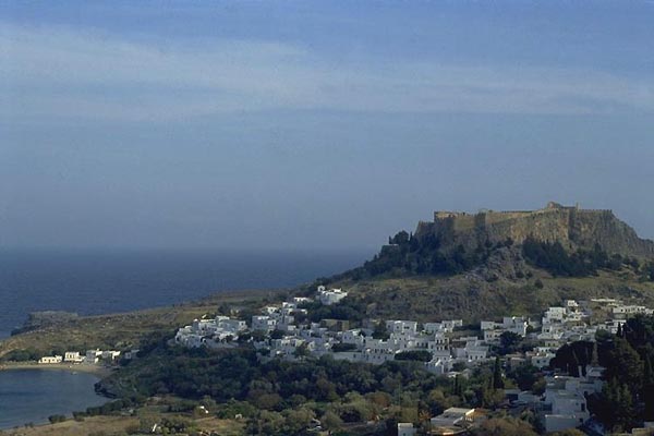 Rhodos, Lindos-Die Akropolis, Griechenland