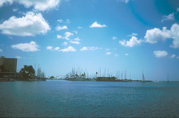 Honolulu Harbor, Hawaii