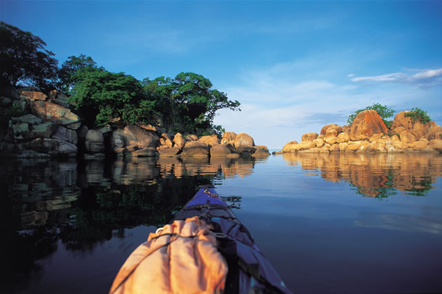 Fluss bei Cape MacLear