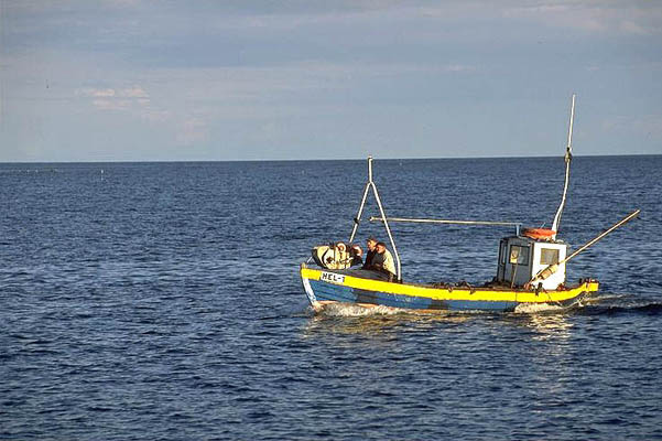 Halbinsel Hela - Fischerboot, Polen