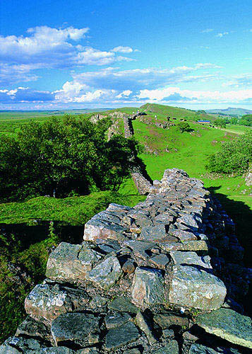 Hadrian\'s Wall, Northumbria, England
